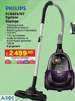 PHİLİPS CYCLONE SÜPÜRGE PHİLİPS CYCLONE SÜPÜRGE
